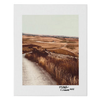 The Horizon. 2023. Faux Canvas Print