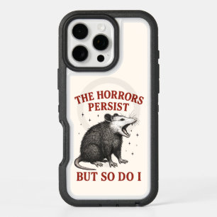 The Horrors Persist But So Do I iPhone 16 Pro Max Case