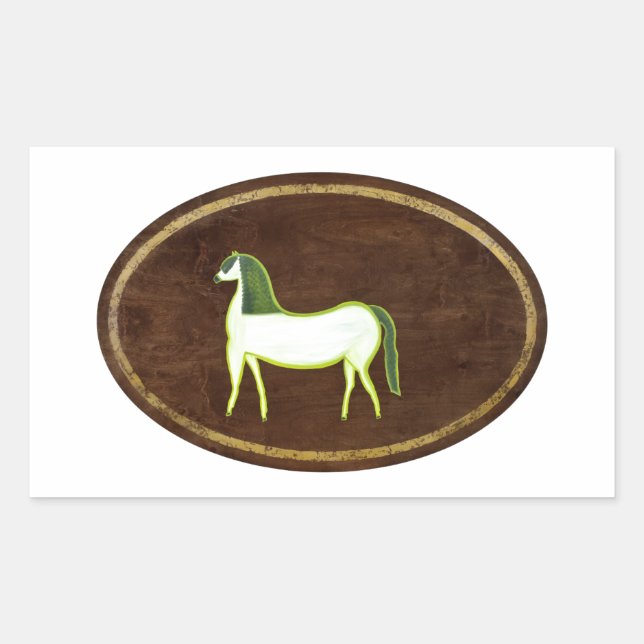 The Horse 2009 Rectangular Sticker (Front)