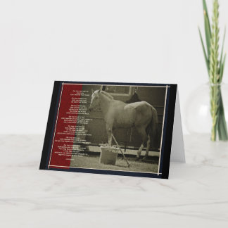 The Horse Card