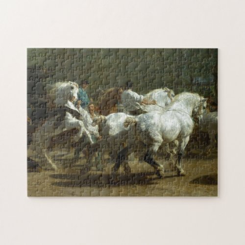 The Horse Fair by Rosa Bonheur Jigsaw Puzzle