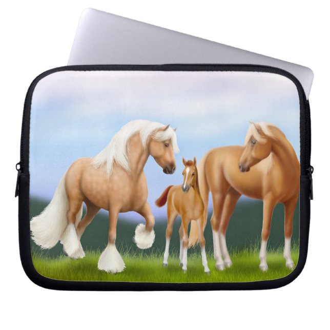 The Horse Family Electronics Bag (Front)