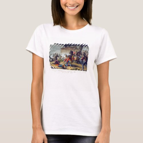 The Horse Guards at the Battle of Waterloo engrav T_Shirt