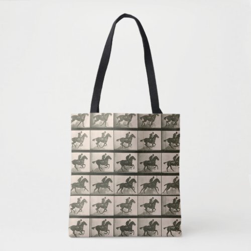 The Horse in Motion Early Vintage Motion Picture Tote Bag