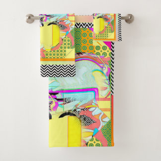 The Horse Race Bath Towel Set