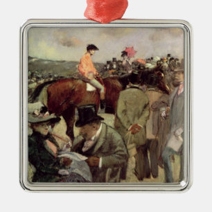 The Horse-Race, c.1890 Metal Ornament