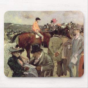 The Horse-Race, c.1890 Mouse Pad