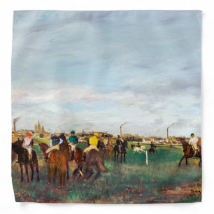 The Horse Races, Edgar Degas Bandana