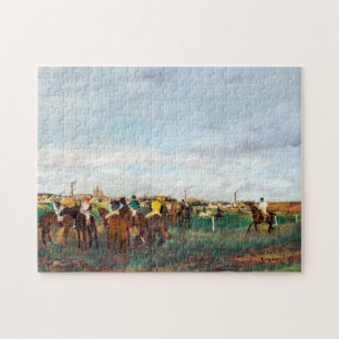 The Horse Races, Edgar Degas Jigsaw Puzzle