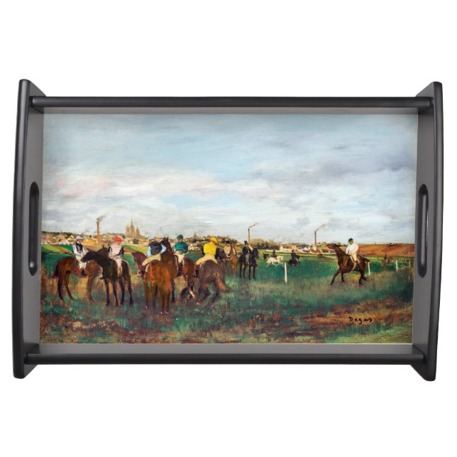 The Horse Races, Edgar Degas Serving Tray (Front)