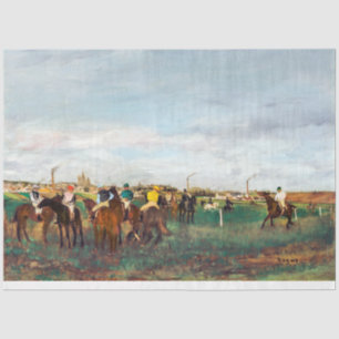 The Horse Races, Edgar Degas Tissue Paper