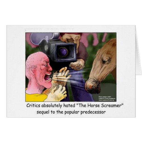 The Horse Screamer Funny Tees Gifts Cards More