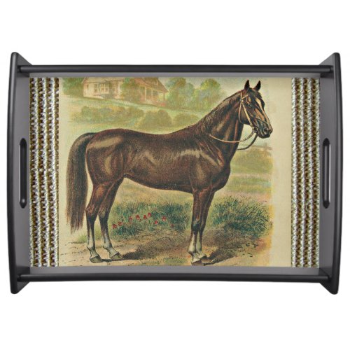 The Horse Serving Tray