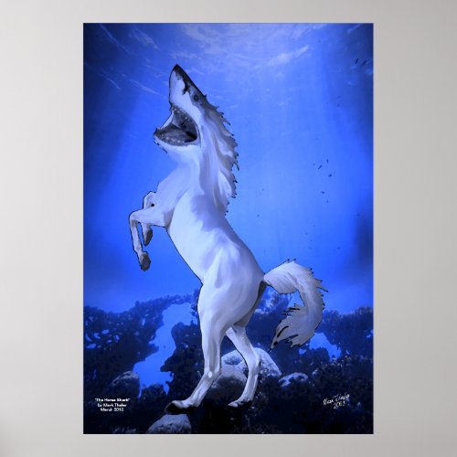 The Horse Shark Poster