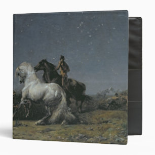 The Horse Thieves, 19th century 3 Ring Binder