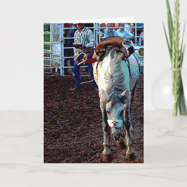 The Horse Won This Round Card (Front)