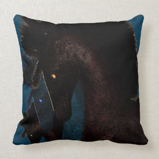The Horses Throw Pillow