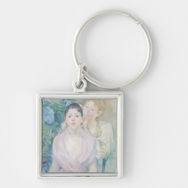 The Hortensia, or The Two Sisters, 1894 Keychain (Front)