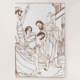 The Hospitality of Saint Julian the Hospitaller Jigsaw Puzzle