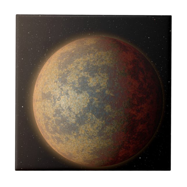 The Hot Rocky Exoplanet Hd 219134 B. Ceramic Tile (Front)