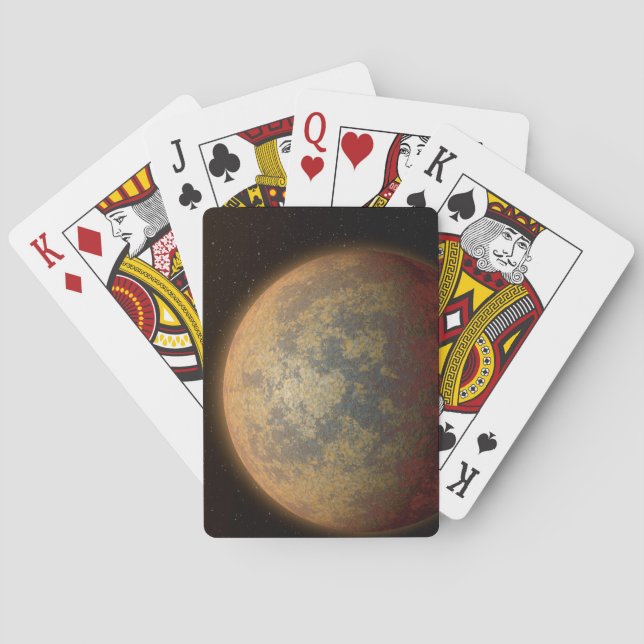 The Hot Rocky Exoplanet Hd 219134 B. Poker Cards (Back)