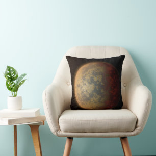 The Hot Rocky Exoplanet Hd 219134 B. Throw Pillow