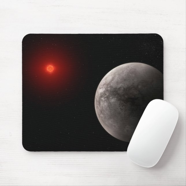 The Hot Rocky Exoplanet Trappist-1 B. Mouse Pad (With Mouse)
