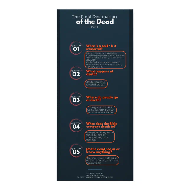 The Hot Topic of Death & Hell Rack Card | Zazzle