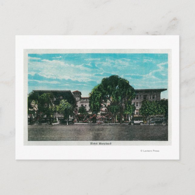 The Hotel Maryland and GroundsPasadena, CA Postcard (Front)