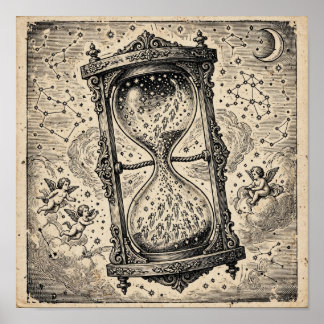 The Hourglass of Souls Art Print