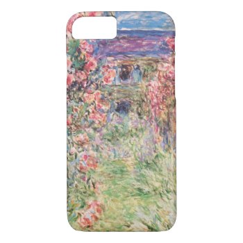 The House Among The Roses  Claude Monet Iphone 8/7 Case by VintageArtPosters at Zazzle