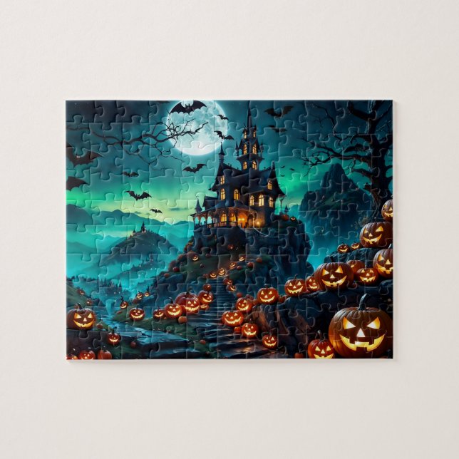 The House by the Pumpkin Road Jigsaw Puzzle (Horizontal)