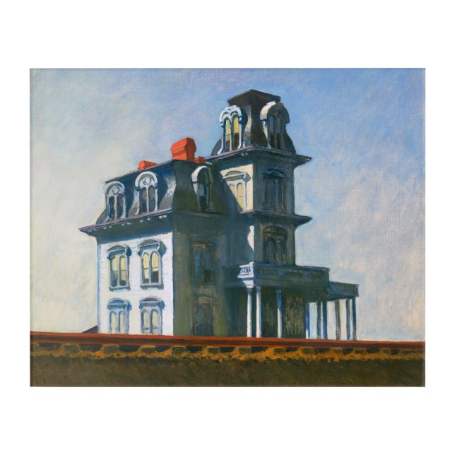 The House by the Railroad | Edward Hopper | Acrylic Print (Front)