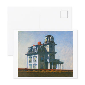 The House by the Railroad | Edward Hopper | Postcard