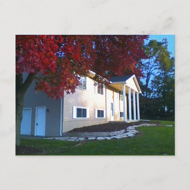 The House for Sale. Postcard (Front)