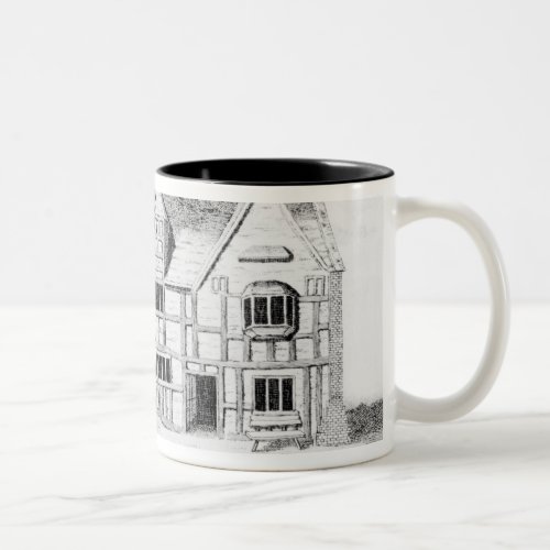 The House in Stratford_upon_Avon Two_Tone Coffee Mug