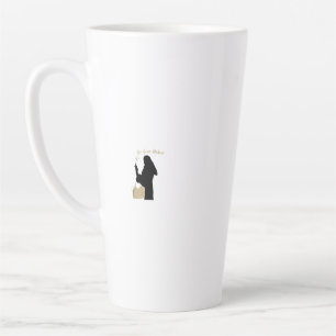 The House Medium Tall Mug- w gold bag Latte Mug