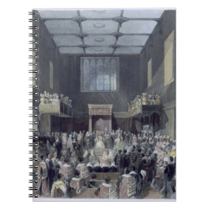 The House of Lords, Her Majesty opening the Sessio Notebook