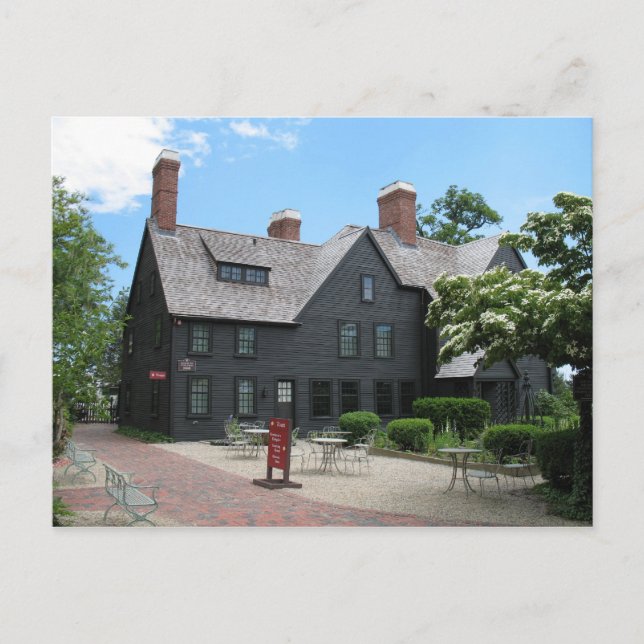 The House of the Seven Gables Postcard (Front)