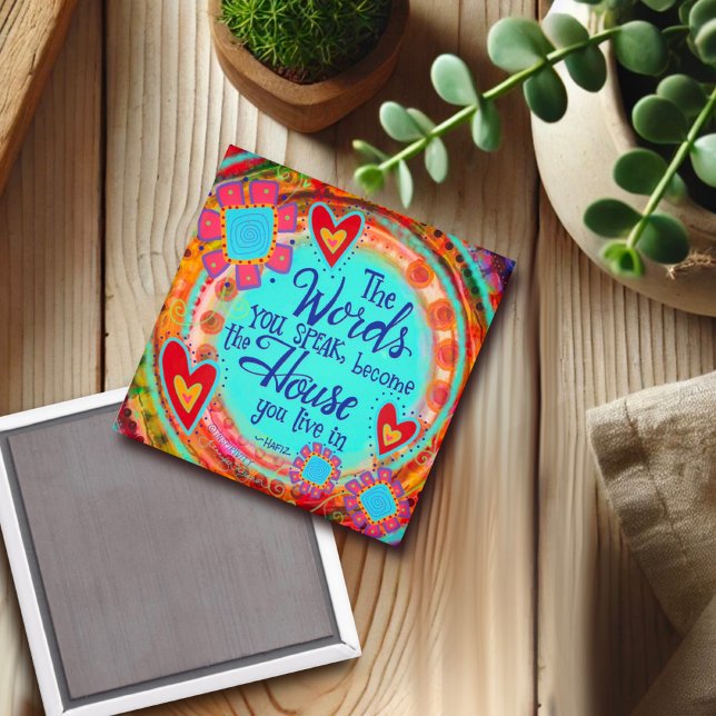 The House You Live In Family Inspirivity Magnet (Creator Uploaded)