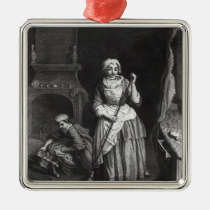 The Housekeeper Metal Ornament