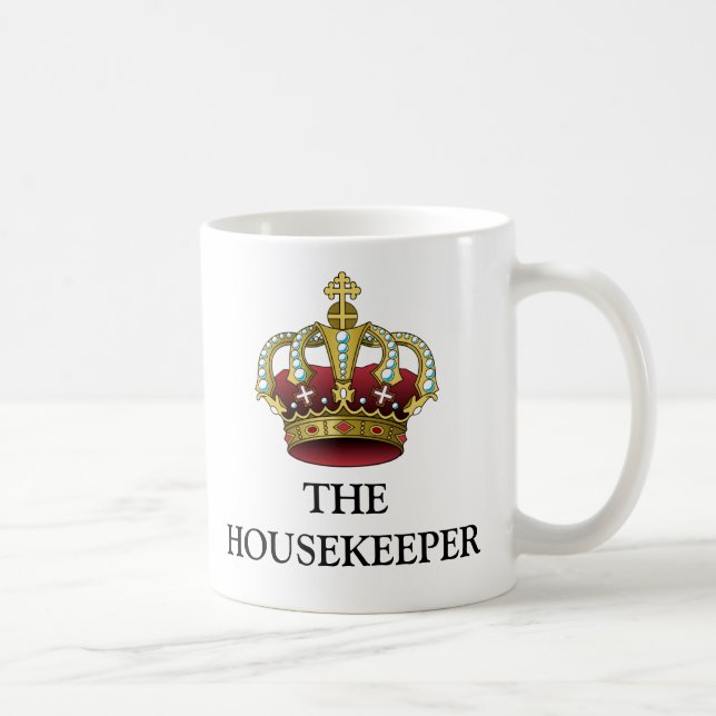The Housekeeper with Crown Mug (Right)