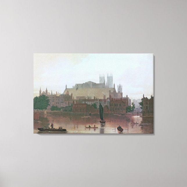 The Houses of Parliament Canvas Print (Front)