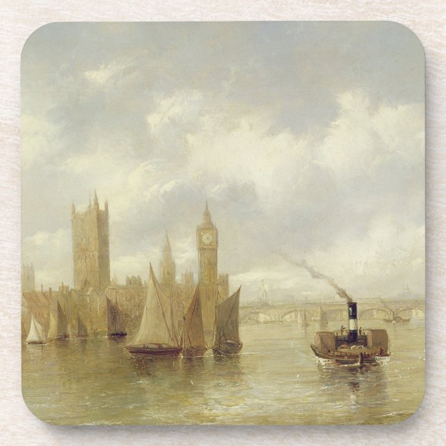 The Houses of Parliament Drink Coaster (Front)