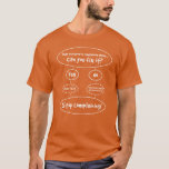The &#39;how To Stop Complaining&#39; Diagram T-shirt at Zazzle