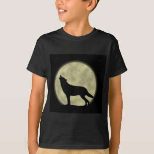 The Howling Wolf in the Night T-Shirt