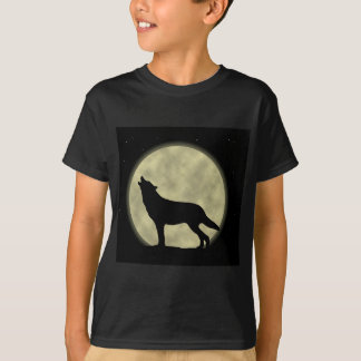 The Howling Wolf in the Night T-Shirt