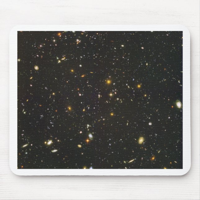 The Hubble Ultra Deep Field Mouse Pad (Front)