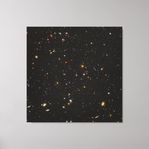 The Hubble Ultra Deep Field Space Image Canvas Print
