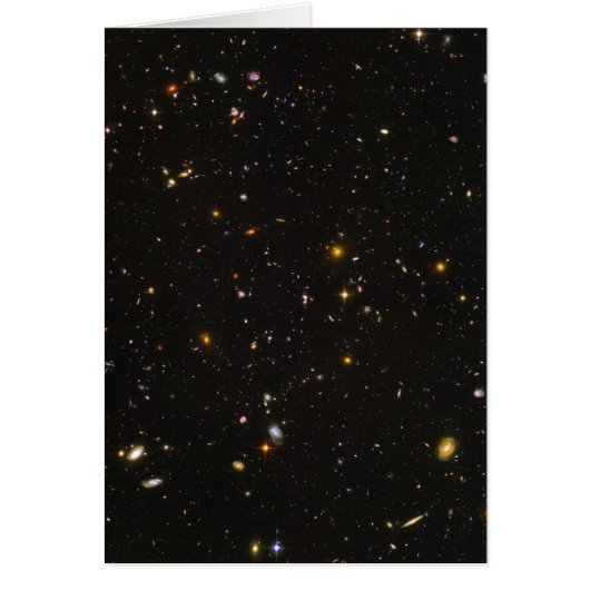The Hubble Ultra Deep Field Space Image Cards (Front)